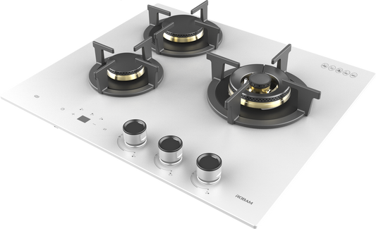 H32W Glass 3 Burners (600mm) image 1