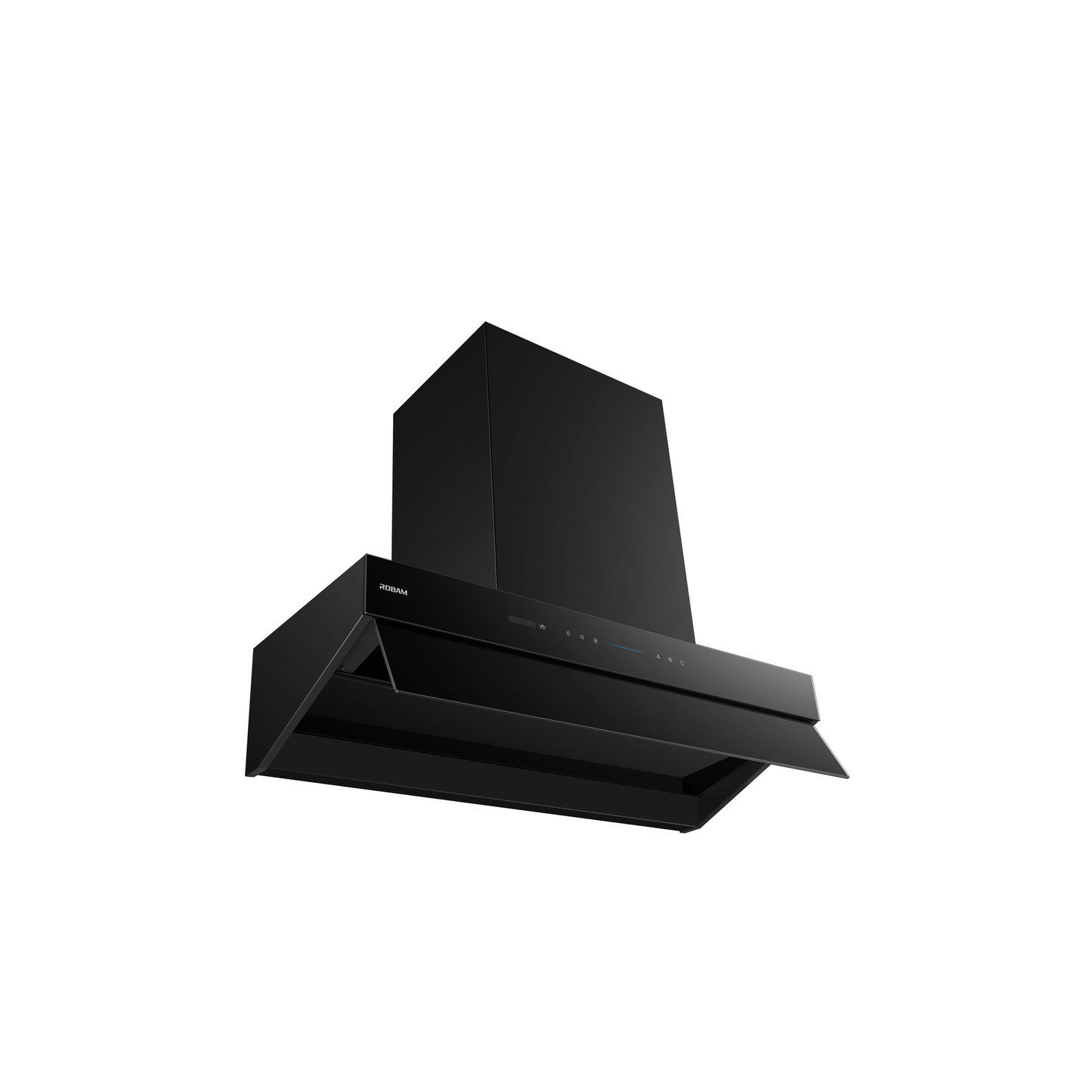 87H2S 90cm Mega Power Canopy Rangehood - Glossy Black