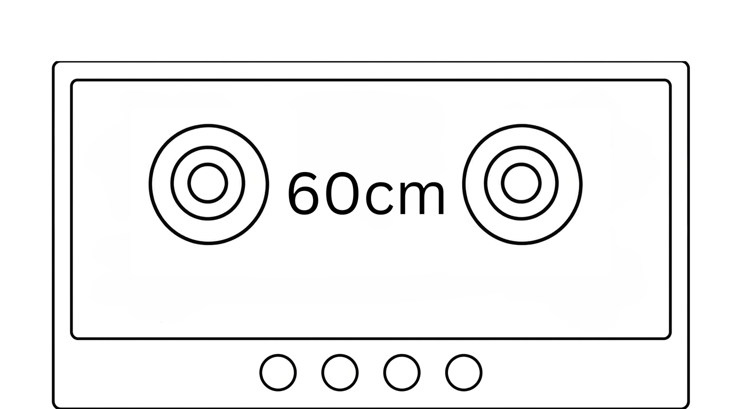 60cm Induction Cooktops
