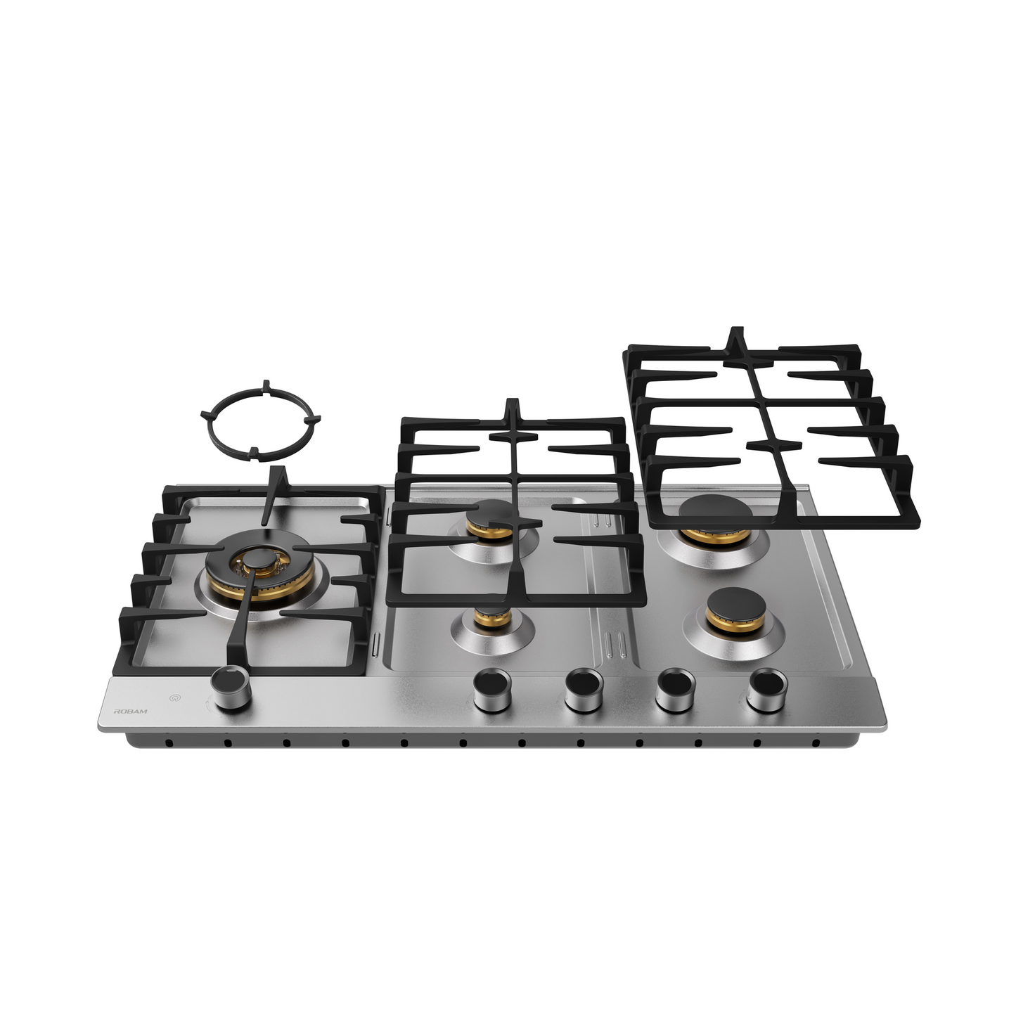ZG81H60 86cm 5 Burners Gas Cooktop - Stainless Steel - 22mj
