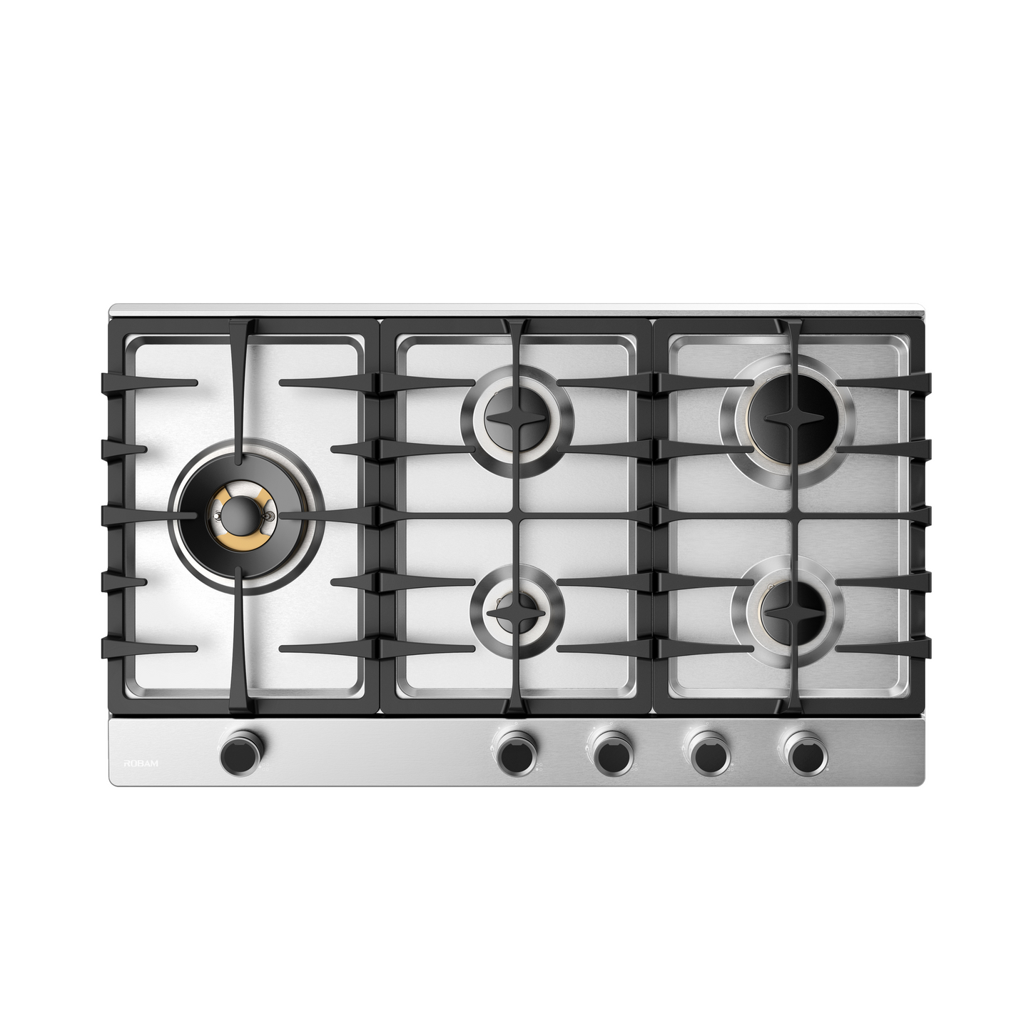 ZG81H60 86cm 5 Burners Gas Cooktop - Stainless Steel - 22mj