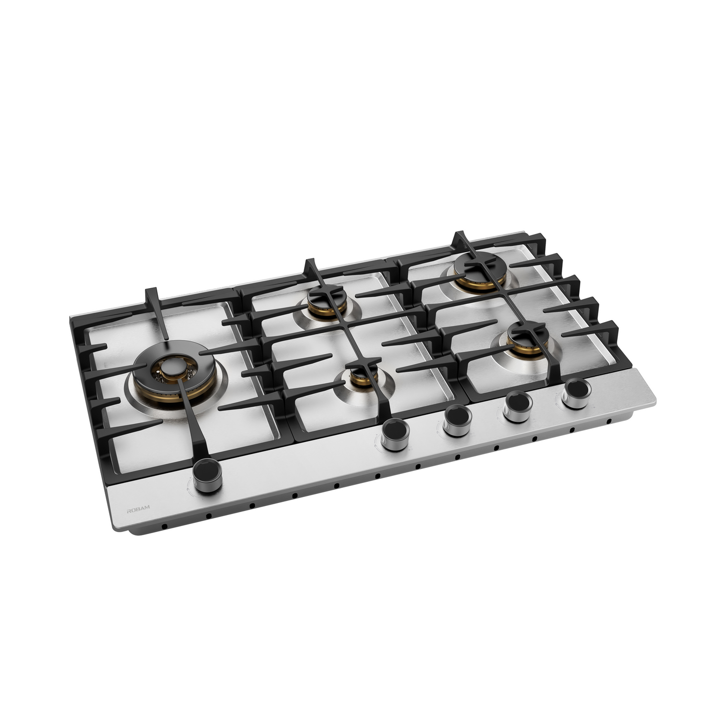 ZG81H60 86cm 5 Burners Gas Cooktop - Stainless Steel - 22mj