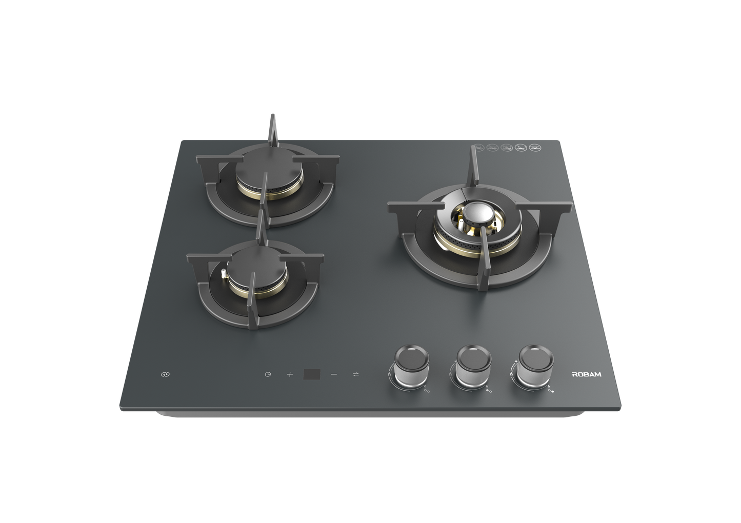 H32G Glass 3 Burners (600mm) image 2