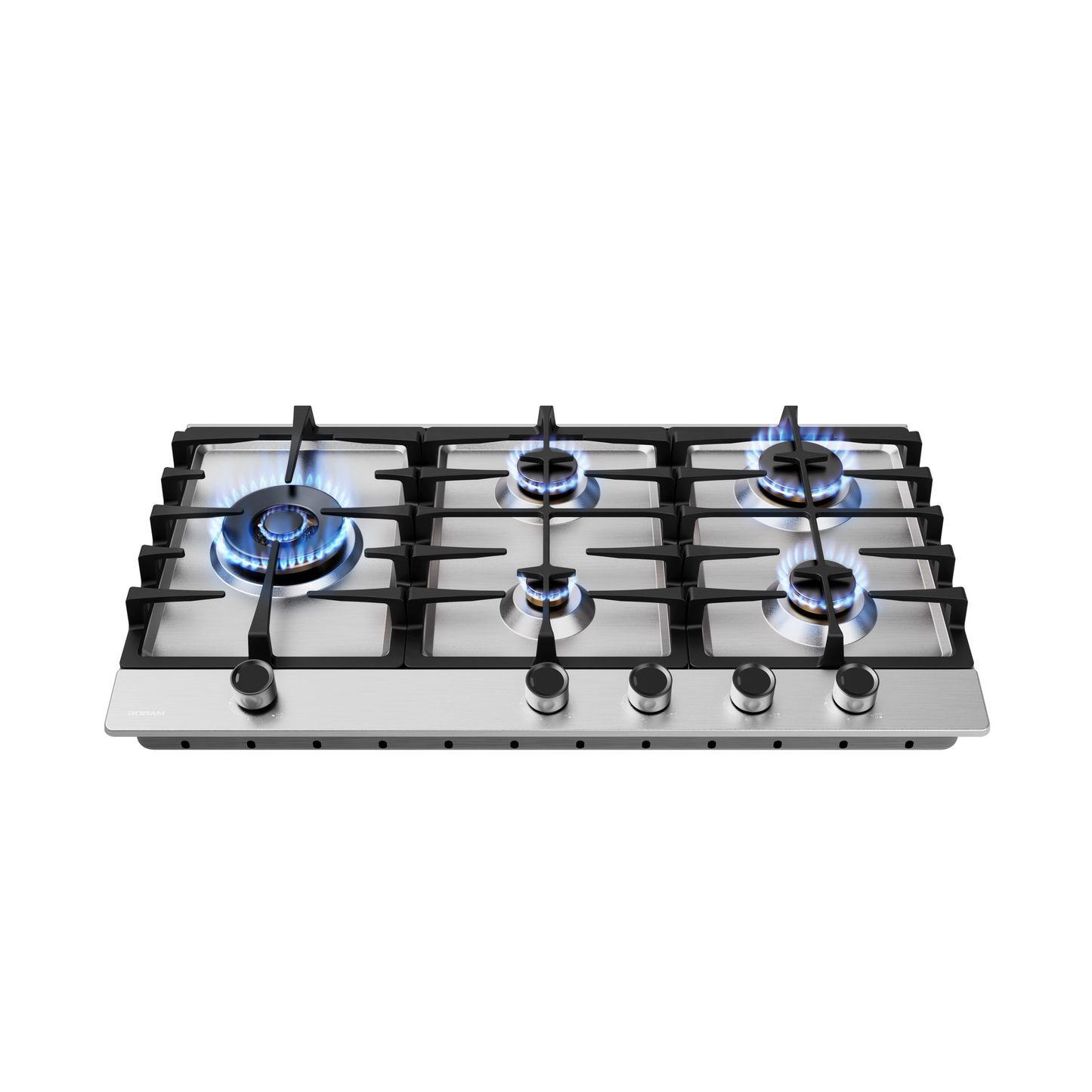 ZG81H60 86cm 5 Burners Gas Cooktop - Stainless Steel - 22mj