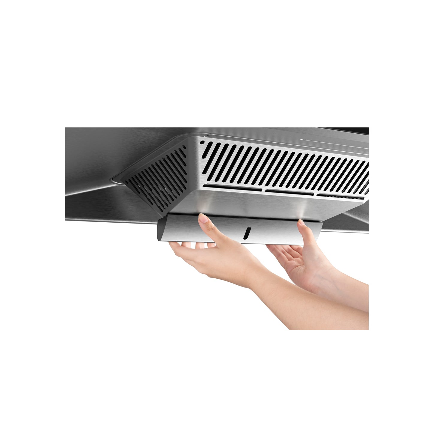 A8323 90cm BLDC Motor 2nd Generation Integrated Rangehood - Glossy Black