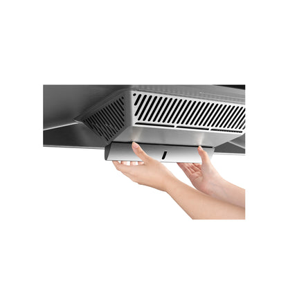 A8323 90cm BLDC Motor 2nd Generation Integrated Rangehood - Glossy Black