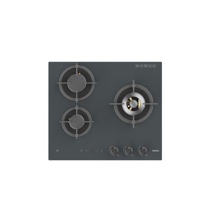 7B7H32G 60cm 3 Burners Gas On Glass Cooktop - 23mj
