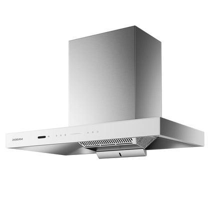 87H5SW 90cm Motor CleanAir 3rd Generation Integrated Rangehood - Glossy White