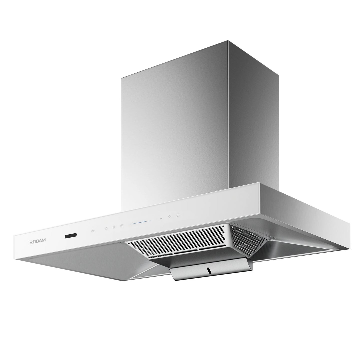 87H5SW 90cm Motor CleanAir 3rd Generation Integrated Rangehood - Glossy White