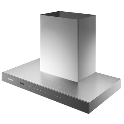 87H5SY 90cm Motor CleanAir 3rd Generation Integrated Rangehood - Matte Grey