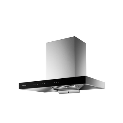 87H5S 90cm Motor CleanAir 3rd Generation Integrated Rangehood - Glossy Black