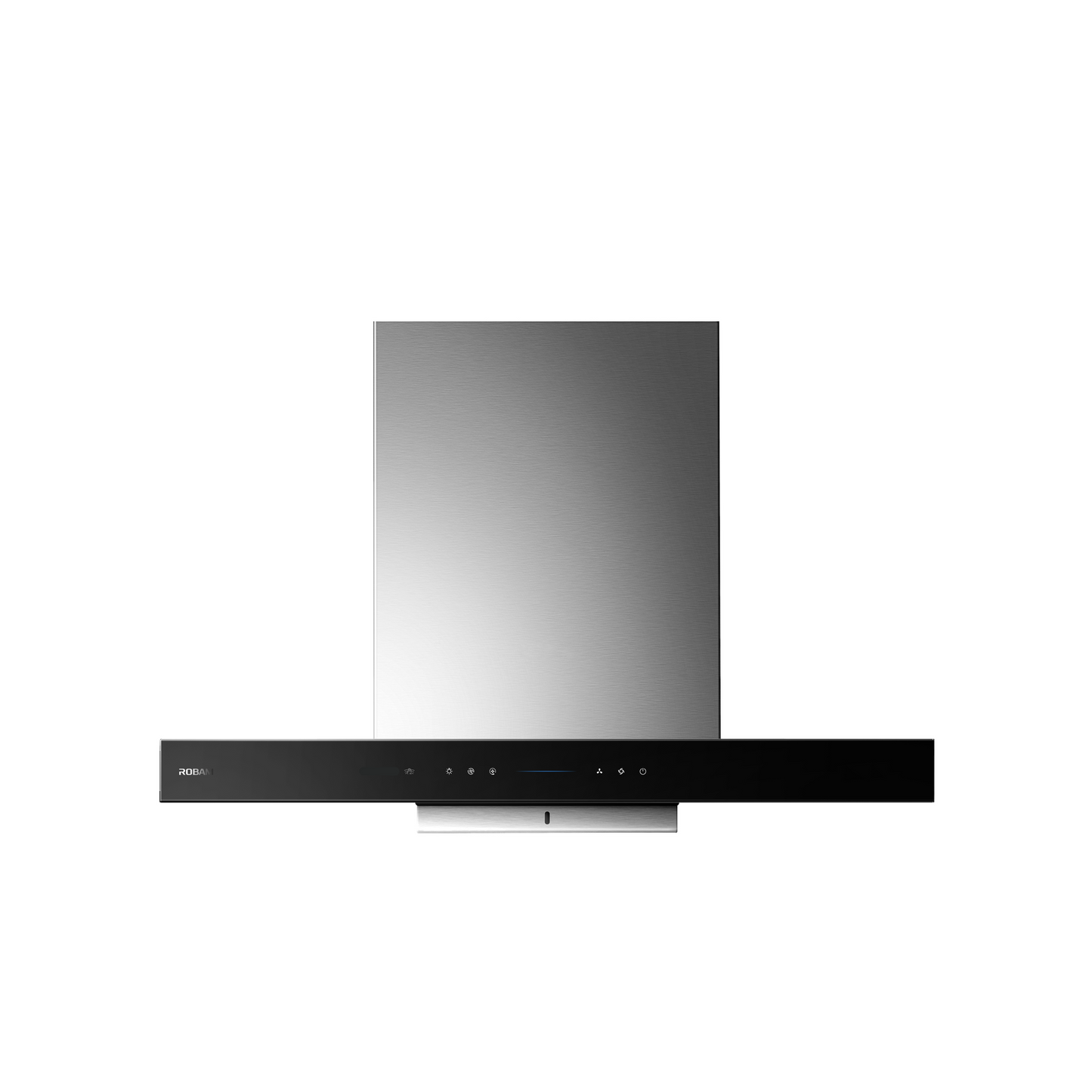 87H5S 90cm Motor CleanAir 3rd Generation Integrated Rangehood - Glossy Black