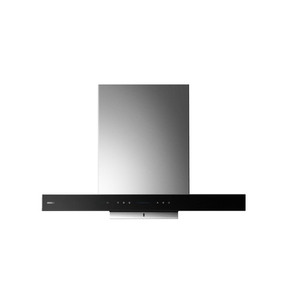 87H5S 90cm Motor CleanAir 3rd Generation Integrated Rangehood - Glossy Black