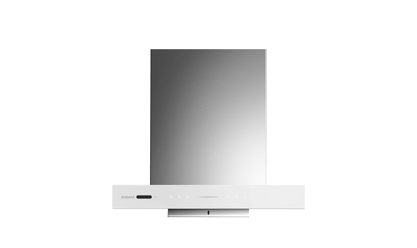 87H6SW 60cm Motor CleanAir 3rd Generation Integrated Rangehood - Glossy White