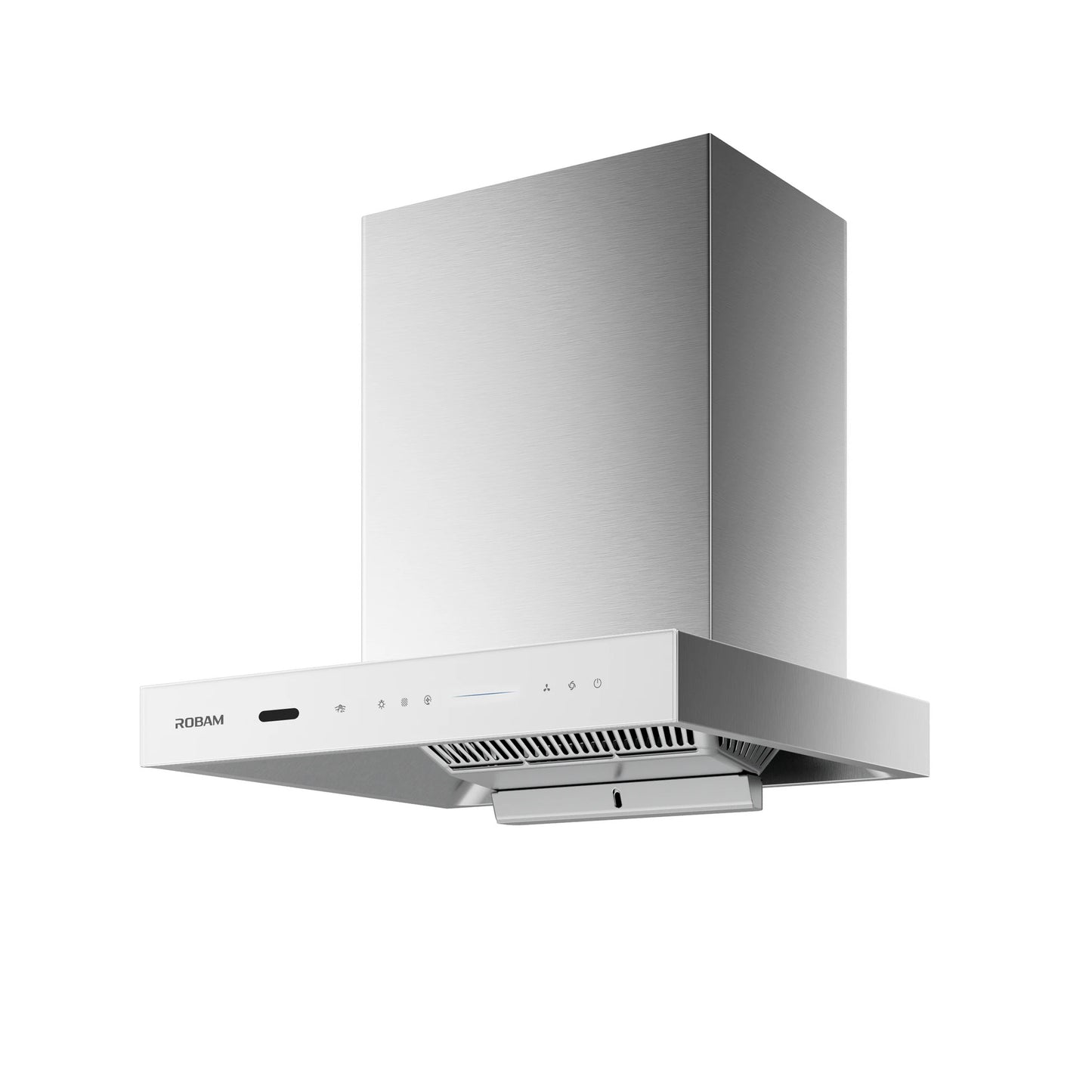 87H6SW 60cm Motor CleanAir 3rd Generation Integrated Rangehood - Glossy White