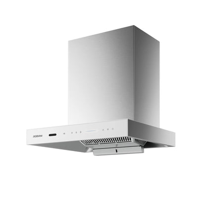 87H6SW 60cm Motor CleanAir 3rd Generation Integrated Rangehood - Glossy White