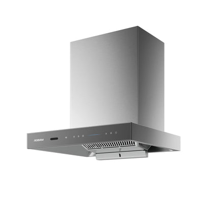 87H6SY 60cm Motor CleanAir 3rd Generation Integrated Rangehood - Matte Grey