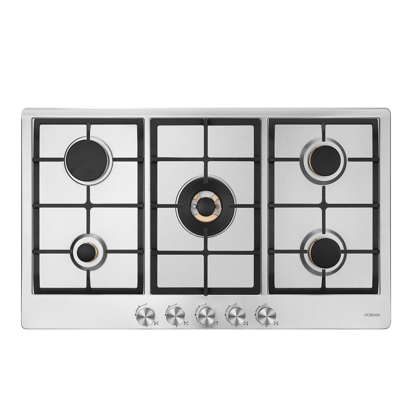 G511 86cm 5 Burners Gas Cooktop - Stainless Steel - 18mj