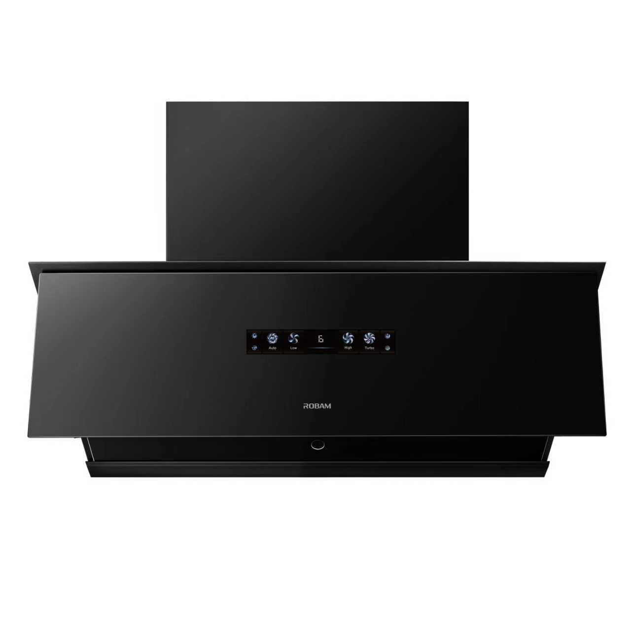 58H2SF 90cm Side-Suction Rangehood - Glossy Black
