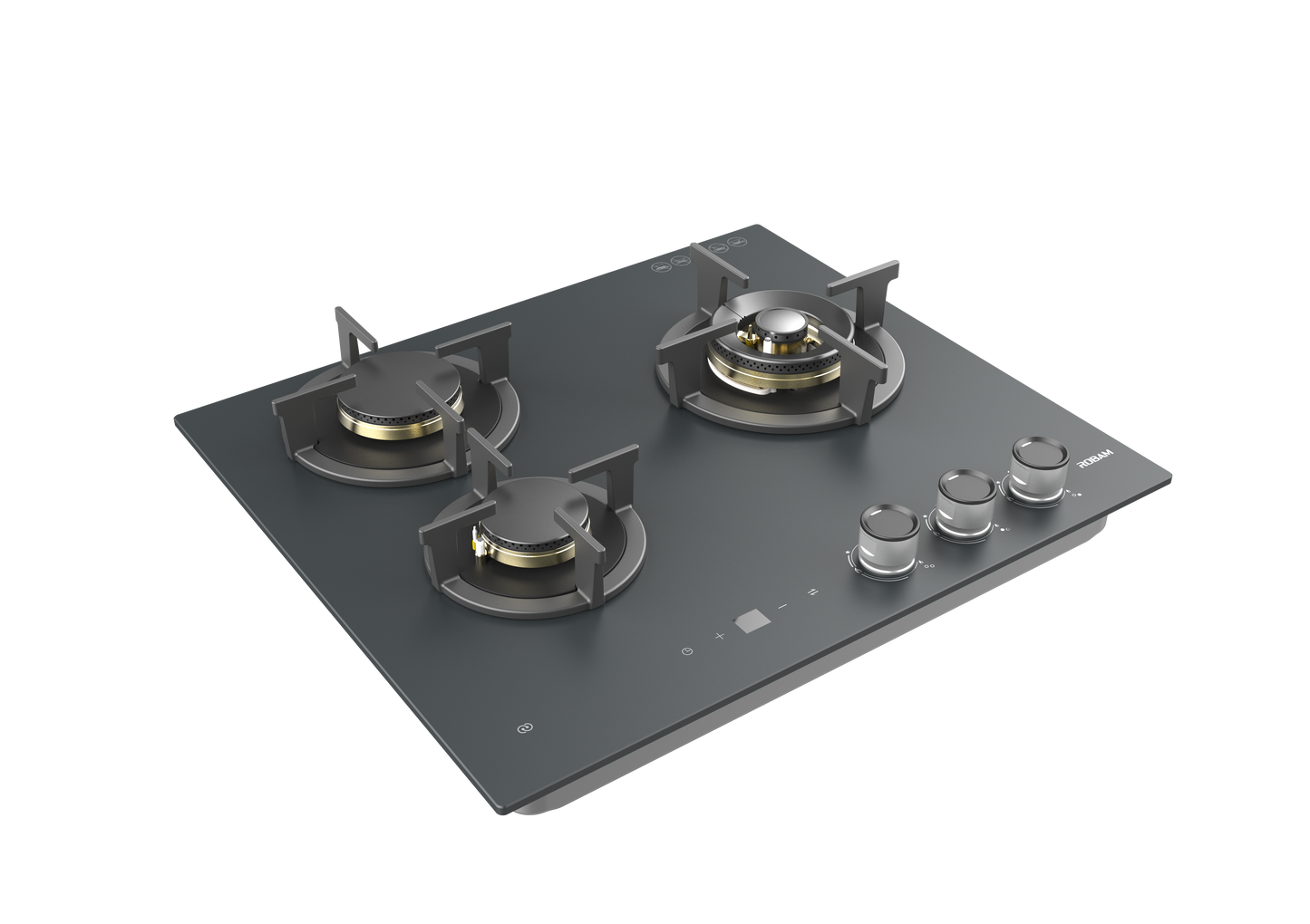 H32G Glass 3 Burners (600mm) image 1