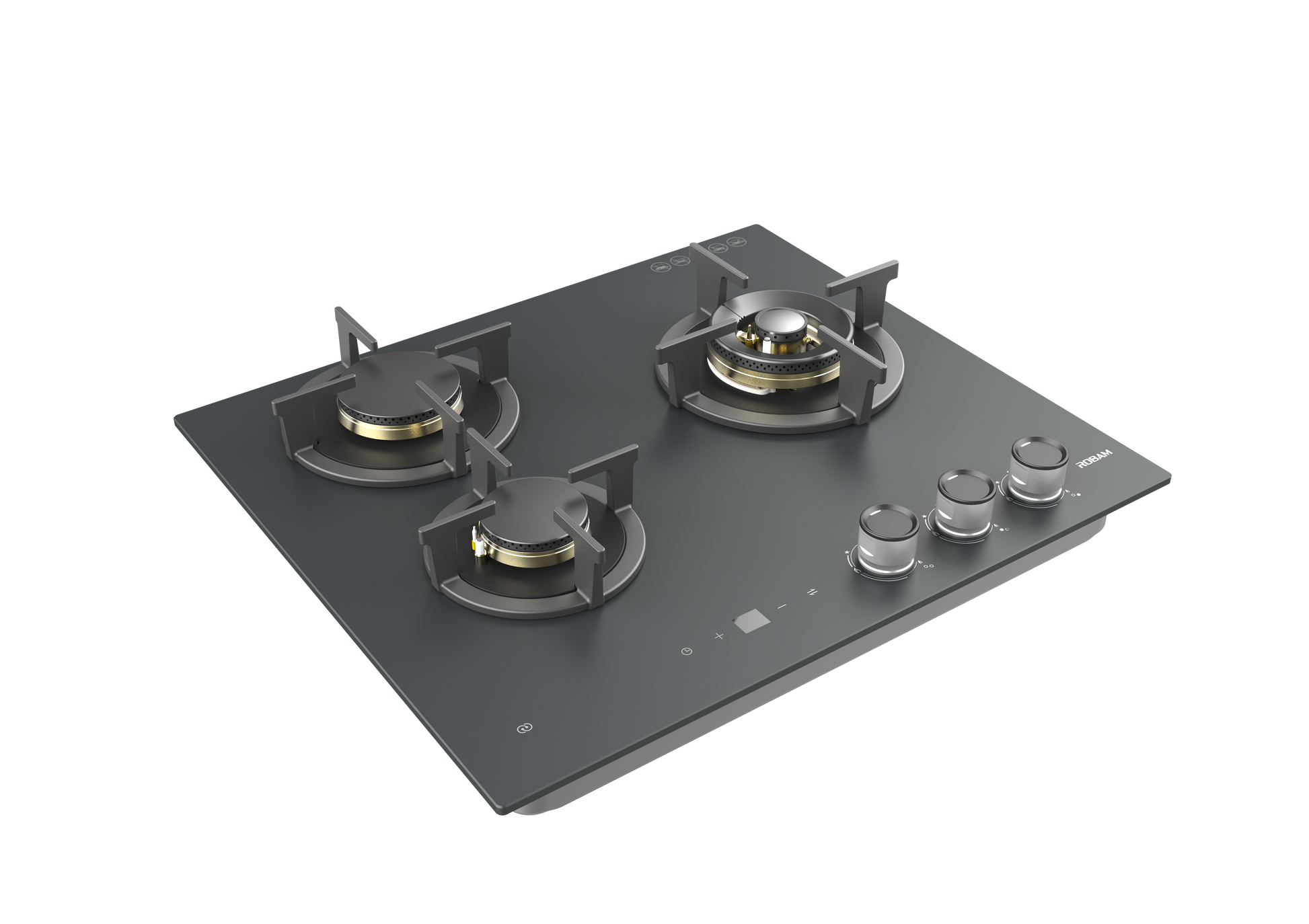 H32G Glass 3 Burners (600mm) image 1