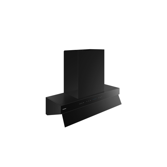 87H2S 90cm Mega Power Canopy Rangehood - Glossy Black
